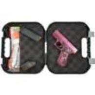GLOCK 43X 9mm Cherry Blossom Engraved Slide, Medusa Pink Frame - 688099405274 GLOCK 43X 9mm Cherry Blossom Engraved Slide, Medusa Pink Frame - 688099405274
