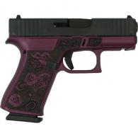 Glock 43X "Full Engraved Paisley" 9mm Semi Auto Pistol - UX4350201FRBCP Glock 43X "Full Engraved Paisley" 9mm Semi Auto Pistol - UX4350201FRBCP