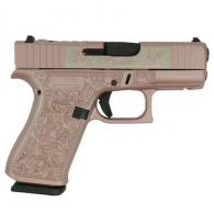 Glock 43X "Glock & Roses" 9mm Semi Auto Pistol - UX4350201FRGROC Glock 43X "Glock & Roses" 9mm Semi Auto Pistol - UX4350201FRGROC