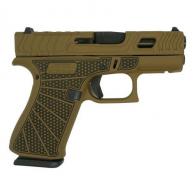 Glock 43x "Jimbo Ripple Stipple" 9mm Semi Auto Pistol - UX4350201FR MODJMBO Glock 43x "Jimbo Ripple Stipple" 9mm Semi Auto Pistol - UX4350201FR MODJMBO