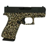 Glock 43X "Leopard Print' 9mm Semi Auto Pistol - UX4350201FRLP