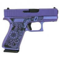 Glock 43x "Mandala" 9mm Semi Auto Pistol - UX4350201FRMDLFEPP Glock 43x "Mandala" 9mm Semi Auto Pistol - UX4350201FRMDLFEPP