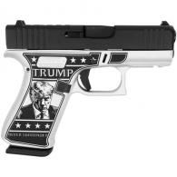 Glock 43x Custom Trump Mug Shot Optic Cut 9mm Pistol 3.4" w/Rail - UX4350201FRMSOC Glock 43x Custom Trump Mug Shot Optic Cut 9mm Pistol 3.4" w/Rail - UX4350201FRMSOC