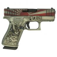 Glock 43X "Rising Sun Bushido" 9mm Semi Auto Pistol - UX4350201FRRSBS Glock 43X "Rising Sun Bushido" 9mm Semi Auto Pistol - UX4350201FRRSBS