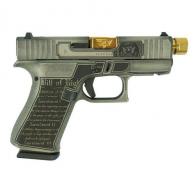Glock 43X "Trump" 9mm Semi Auto Pistol - UX4350201FRTGB Glock 43X "Trump" 9mm Semi Auto Pistol - UX4350201FRTGB