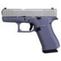 GLOCK 43X 9mm Orchid Purple Frame with Crushed Silver Slide, USA Edition - 688099405687 GLOCK 43X 9mm Orchid Purple Frame with Crushed Silver Slide, USA Edition - 688099405687