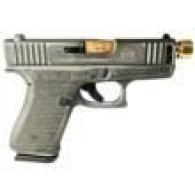 GLOCK 43X 9mm  Black USA Edition with Trump Gold Barrel - 688099405632