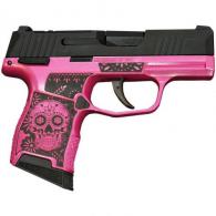 Sig Sauer Exclusive "Sugar Skull" Pink Medusa .380 ACP Semi Auto Pistol - 365380BSSMS/640164SKP