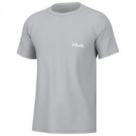 Huk KC Fly Flag Shirt Sleeve Shirt - Harbor Mist - Large - H1000483-034-L