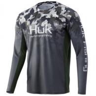 Huk Icon X KC Refraction Camo Fade - Hunt Club - Small - H1200288-973-S