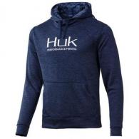 Huk Fin Hoodie - Sargasso Sea Heather - Small - H1300049-416-S