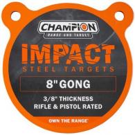 Champion Impact Steel Gong Target 8" Round - 44903C