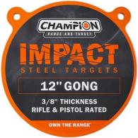 Champion Impact Steel Gong Target 12" Round - 44912C