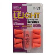 Honeywell Howard Leight Super Leight Foam Earplugs 33dB Orange 5 pairs - R-01110