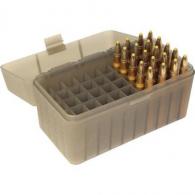 MTM Flip-Top Ammo Box 243/308 Win/220 Swift 50 Rounds Clear Smoke - RM-50-41 MTM Flip-Top Ammo Box 243/308 Win/220 Swift 50 Rounds Clear Smoke - RM-50-41