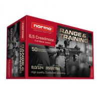 RANGE & TRAINING 6.5 Creedmoor 124gr FMJ 50RDS AMMO RANGE & TRAINING 6.5 Creedmoor 124gr FMJ 50RDS AMMO