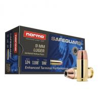 SAFEGUARD 9mm 124gr JHP 50RDS AMMO - 801907288