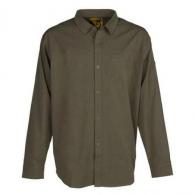 Browning Lightweight Button Down Long Sleeve Shirt Green XL - 3012726404