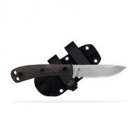 Shield Arms Ascent Fixed Knife 3-3/5" Drop Point Blade Black - SKT-ASC-REG-SW-BLKG10