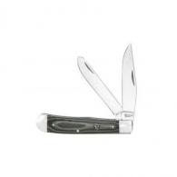 ABKT Cattleman Trapper Cowhand Knife 2 Blades Green - CC0002GGN