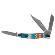 ABKT Roper Stockman Sunset Knife 3 Blades 3" - RP0001WS1 ABKT Roper Stockman Sunset Knife 3 Blades 3" - RP0001WS1