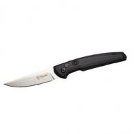 Telum Tactical Knife Glaive Black Automatic 4in D2 Blade