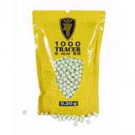 Umarex Elite Force Tracer 6mm BB's .20g Light Green 1000/ct - 2211277