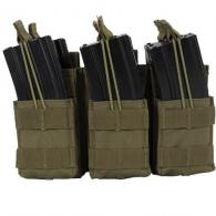 MKS Full Forge Gear Triple Magazine Pouch Green - 22-506-GMP3