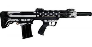 G-Force Arms GFY-1 Bullpup Shotgun 12ga 18.5 in. USA Black and White 5rd - GFY1USG