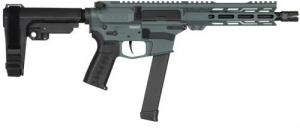 CMMG Inc. Pistol, Banshee, MKGS, 9MM, 8", Charcoal Green W/ADJ Rip Brace - 99A3B0FCG