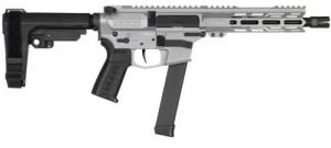 CMMG Inc. Pistol, Banshee, MKGS, 9MM, 8", Titanium W/ADJ Rip Brace - 99A3B0FTI