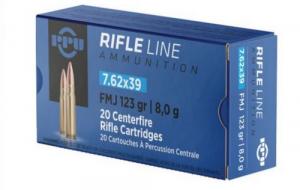 PPU 7.62X39 FMJ 123GR 20RD BOX 50 BOXES PER CASE PPU 7.62X39 FMJ 123GR 20RD BOX 50 BOXES PER CASE