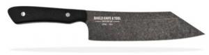 Shield Arms Kitchen Seax Acid Washed Black G10 Knife - SKT-SEAX-ACID-BLKG10