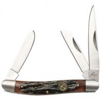 Roper Knife Stockman Chaparral Series - Brown bone 3 Blades Roper Knife Stockman Chaparral Series - Brown bone 3 Blades