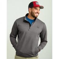 Huk Coldfront & Performance 1/4 Zip Long Sleeve Shirt - Volcanic Ash Heather - Medium - H1300098-015-M