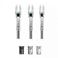 Nockturnal Shift Universal Green Lighted Nocks 3/pk - NT-831