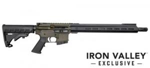 DB15 5.56 16" BLK/ODG CO M-Lok Rail 1-10 Round - DB174AK102