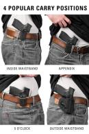 MFT Ambidextrous IWB/OWB Springfield Hellcat Pro Holster - HSFHCPROAIWBA-BL