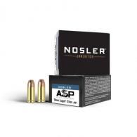 NOSLER ASP 9MM 124gr HG JHP 20rd - 51286