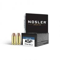 NOSLER ASP .45 ACP 230gr HG JHP 20rd - 51277