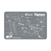 Tipton S&W M&P Armorer's Bench Maintenance Mat 11"x17" Fabric/Neoprene Black - 110009