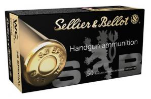 S&B 38Spl 148GR WC 50rd - SB38B