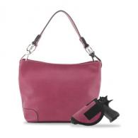 Jessie & James Lydia Lock and Key Hobo Shoulder Bag - Wine