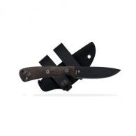 SK KNIVES ASCENT MINI DLC BLACK COATED 2.9IN BLADE BLACK/BLACK G10 GRIPS W/SHEATH
