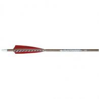 Fleetwood Natural Grain Carbon Arrows 340 Feathers 6 pk. - 6860-340