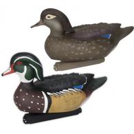 Zink Floater Duck Decoys Wood Ducks 6 pk. - ZNK-ZNKDY323