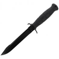 Glock Survival Tactical Fixed Knife 6-1/2" Drop Point Blade Black - 12183 Glock Survival Tactical Fixed Knife 6-1/2" Drop Point Blade Black - 12183