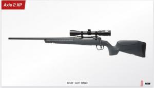 Savage AXIS II XP 270StainlessWEAVER