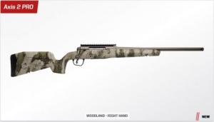 Savage Axis 2 Pro Woodland Rifle 308 Win. 20 in. Woodland 32284