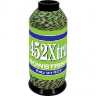 BCY 452Xtra Bowstring Material Green/Black 1/8 lb. BCY 452Xtra Bowstring Material Green/Black 1/8 lb.